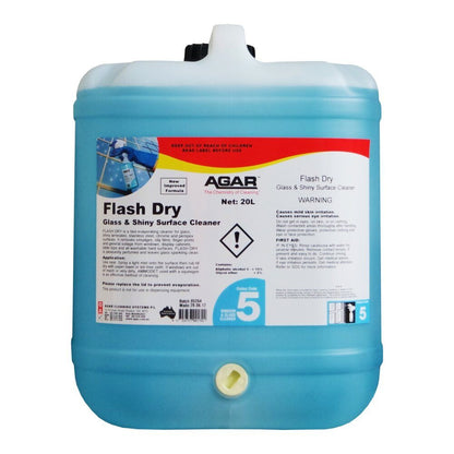 AGAR Flash Dry Glass Cleaner 750ml,5L & 20L