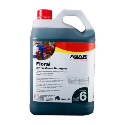 AGAR Floral Air Freshener Detergent 5L