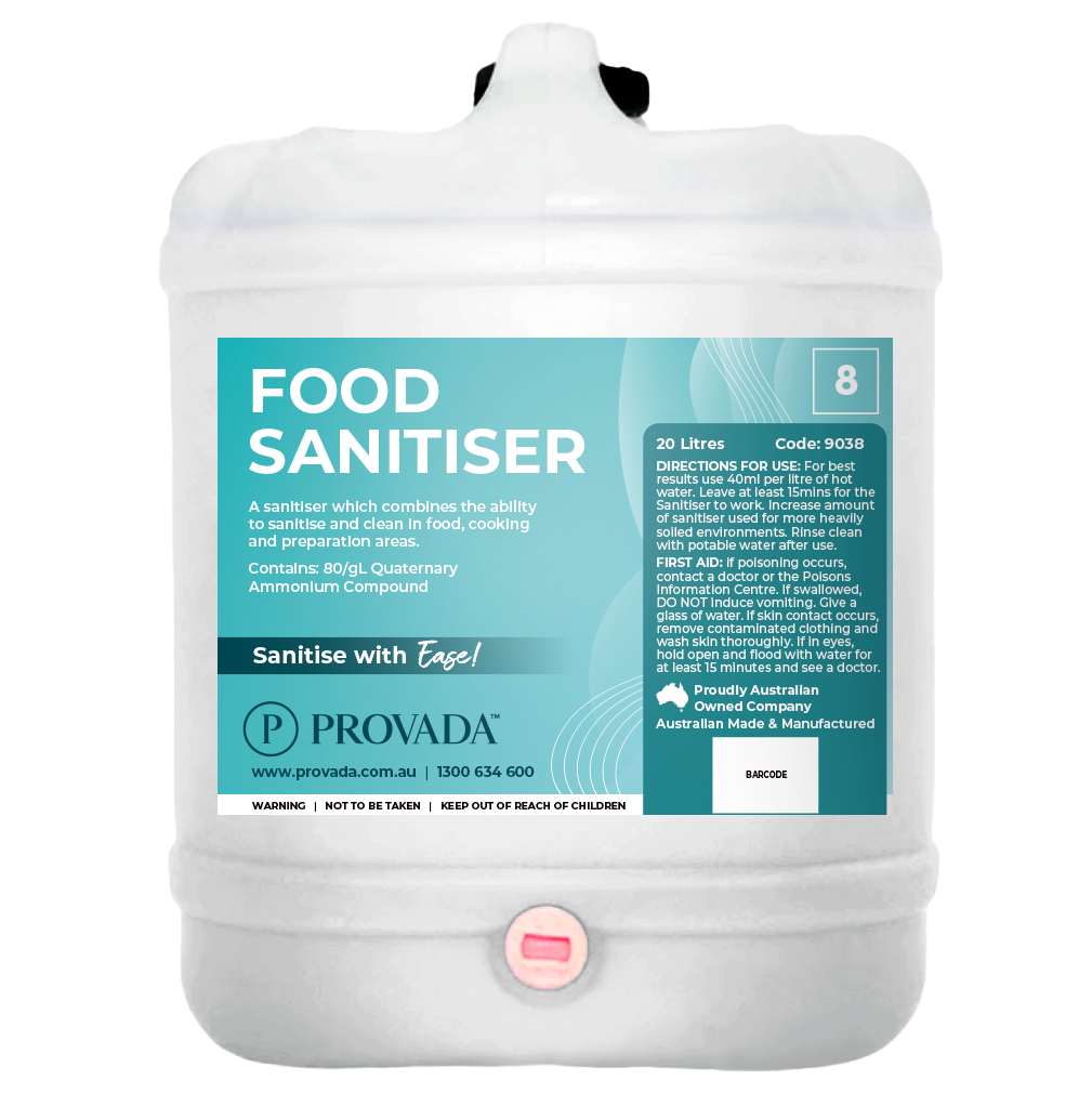 PROVADA Food Sanitiser 5L,20L