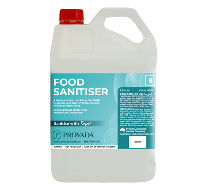 PROVADA Food Sanitiser 5L,20L