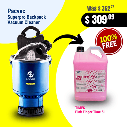 Pacvac Superpro Backpack Vacuum Cleaner (Formely SuperPro 700)