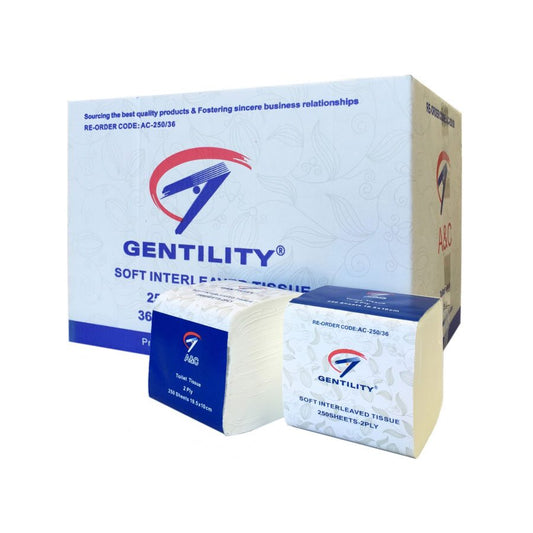 Gentility Soft Interleaved Toilet Tissue