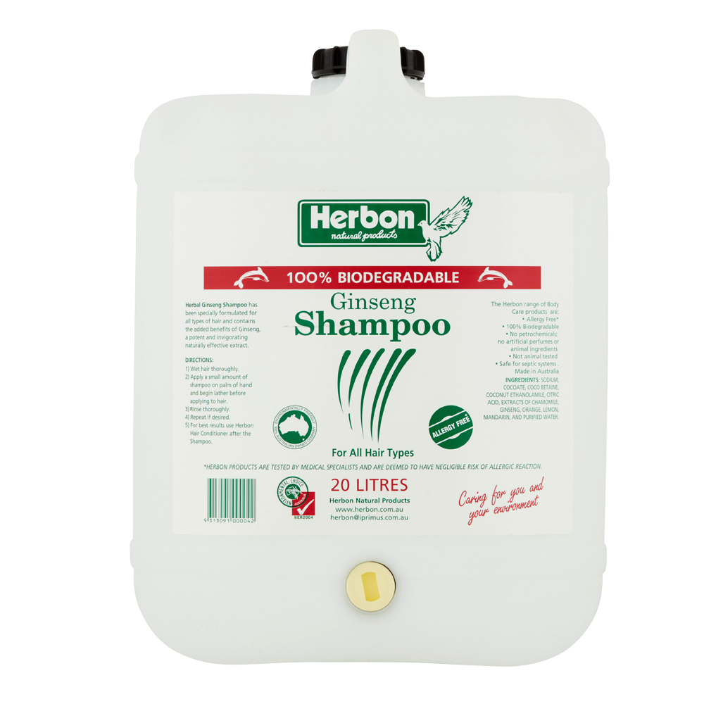 Herbon Ginseng Shampoo 20Lt