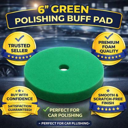 Concept Kleen 6″ Green Polishing Buff Pad