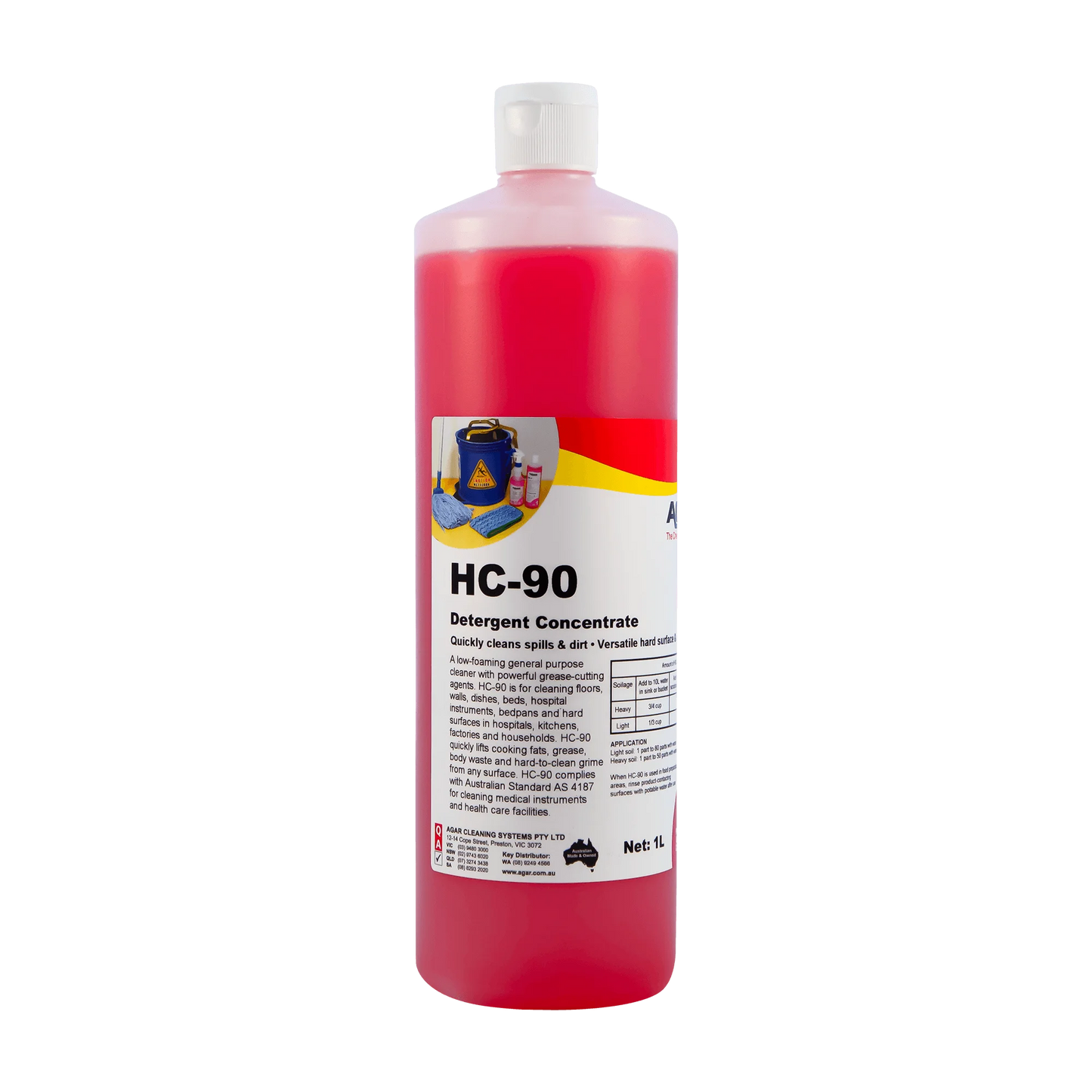 Agar HC-90 Detergent Concentrate - High Concentrate Detergent
