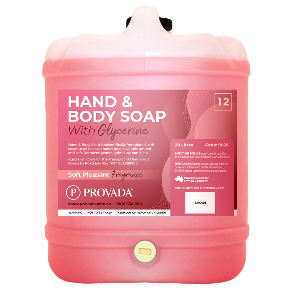 PROVADA Hand & Body Soap with Glycerine 5L,20L