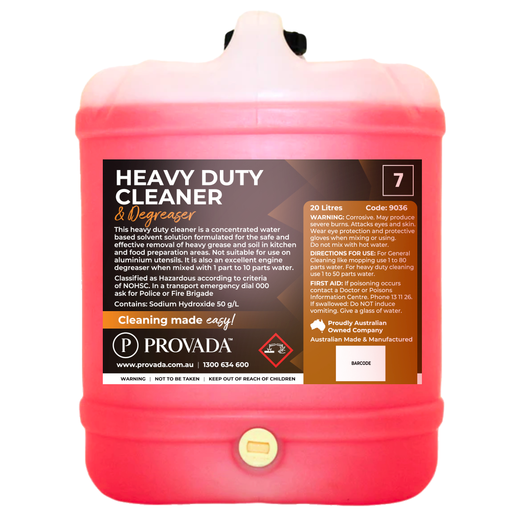 PROVADA Heavy Duty Cleaner &amp; Degreaser 5L,20L