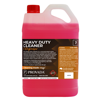 PROVADA Heavy Duty Cleaner &amp; Degreaser 5L,20L