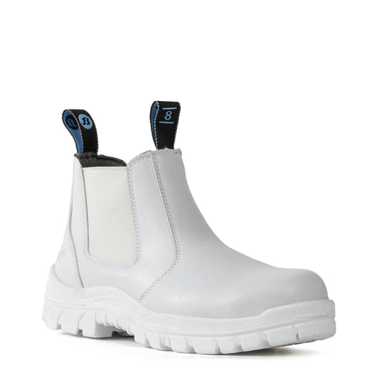 Bata Industrials Hercules White Mens UK Sizing