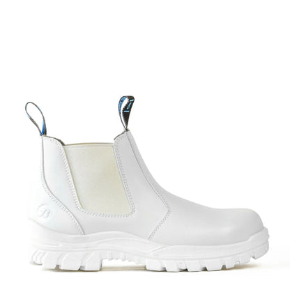 Bata Industrials Hercules White Mens UK Sizing