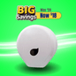 Jumbo Roll Dispenser White