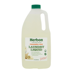 Herbon Laundry Liquid Fragrance Free 1.25 Lt, 2Lt & 20Lt