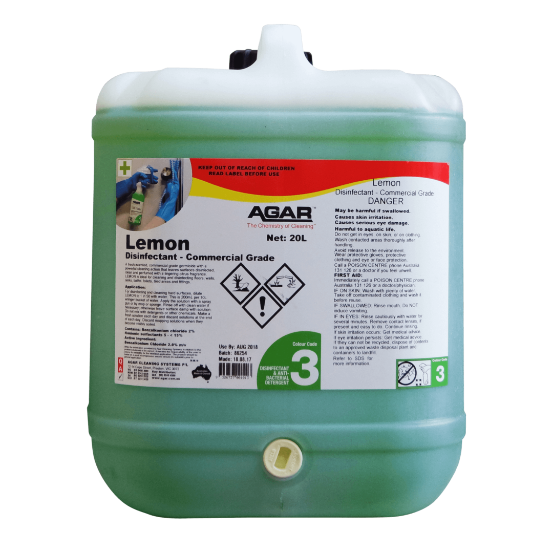 Agar Lemon Disinfectant 5L & 20L