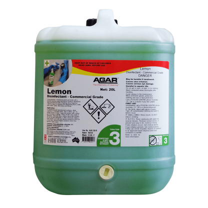 Agar Lemon Disinfectant 5L & 20L