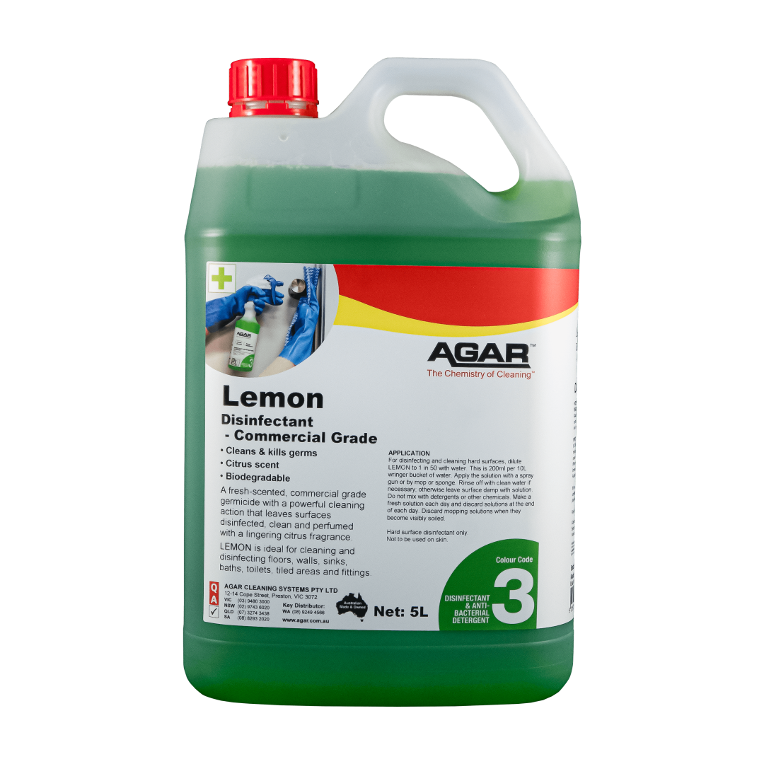 Agar Lemon Disinfectant 5L & 20L