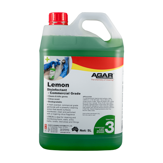 Agar Lemon Disinfectant 5L & 20L