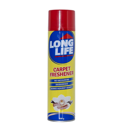 Long Life 500g Carpet Freshener - Cleaning Supplies