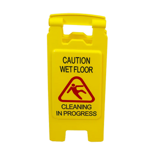 A-Frame Caution Sign Cleaning in Progress - My Clean