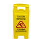 A-Frame Caution Sign Cleaning in Progress - My Clean