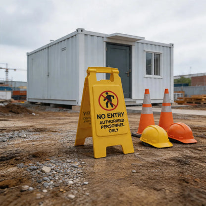 Safety Sign A-Frame No Entry- My Clean