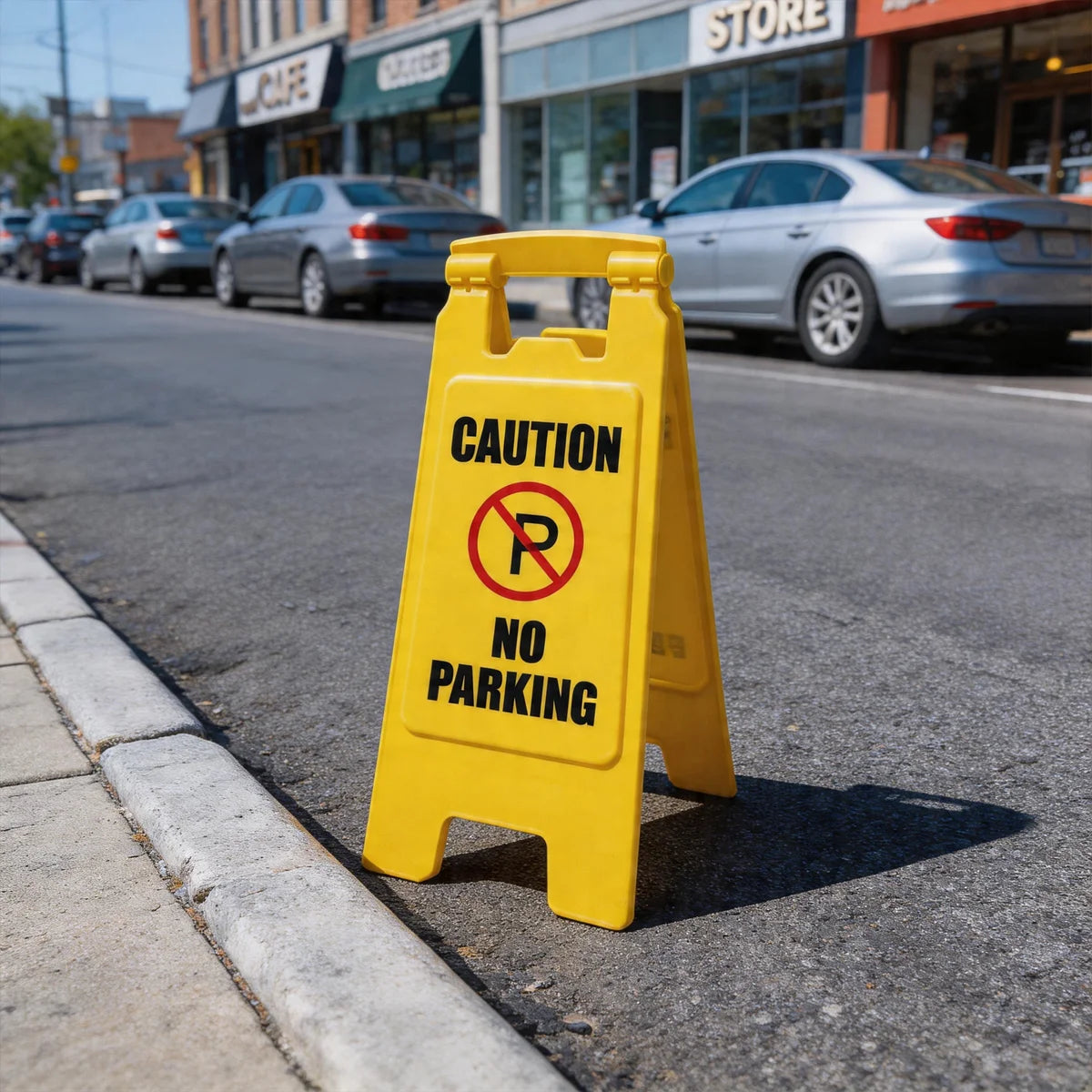Safety Sign A-Frame No Parking - My Clean