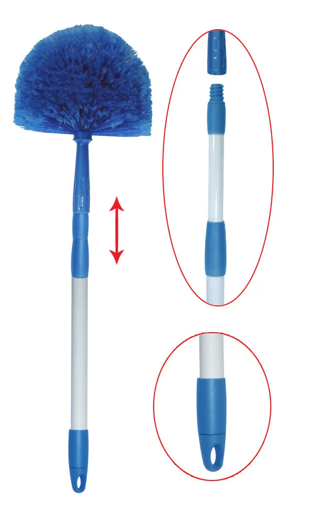 Domed Shaped Cobweb Broom with handle