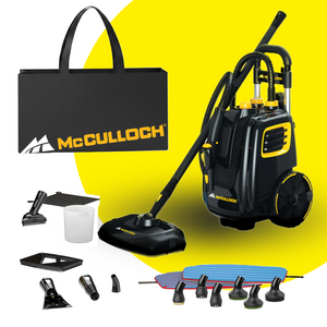 McCulloch MC1385 Deluxe Canister Steam Cleaner