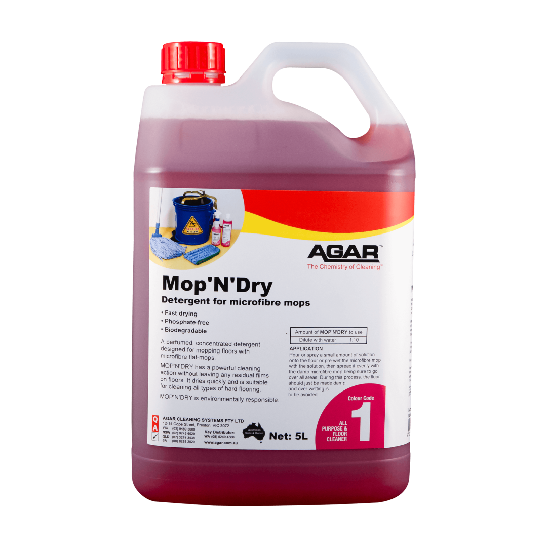 AGAR Mop ’N’ dry Detergent - 1/5 Lt