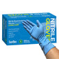 Saniflex Nitrile Glove Long Cuff Blue Small, Box 100