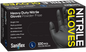 Saniflex Heavy Duty Black Nitrile Gloves 100 Pack Large