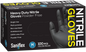 Saniflex Heavy Duty Black Nitrile Gloves 100 Pack Medium