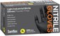 Saniflex Light Industrial Black Nitrile Gloves 100 Pack XL