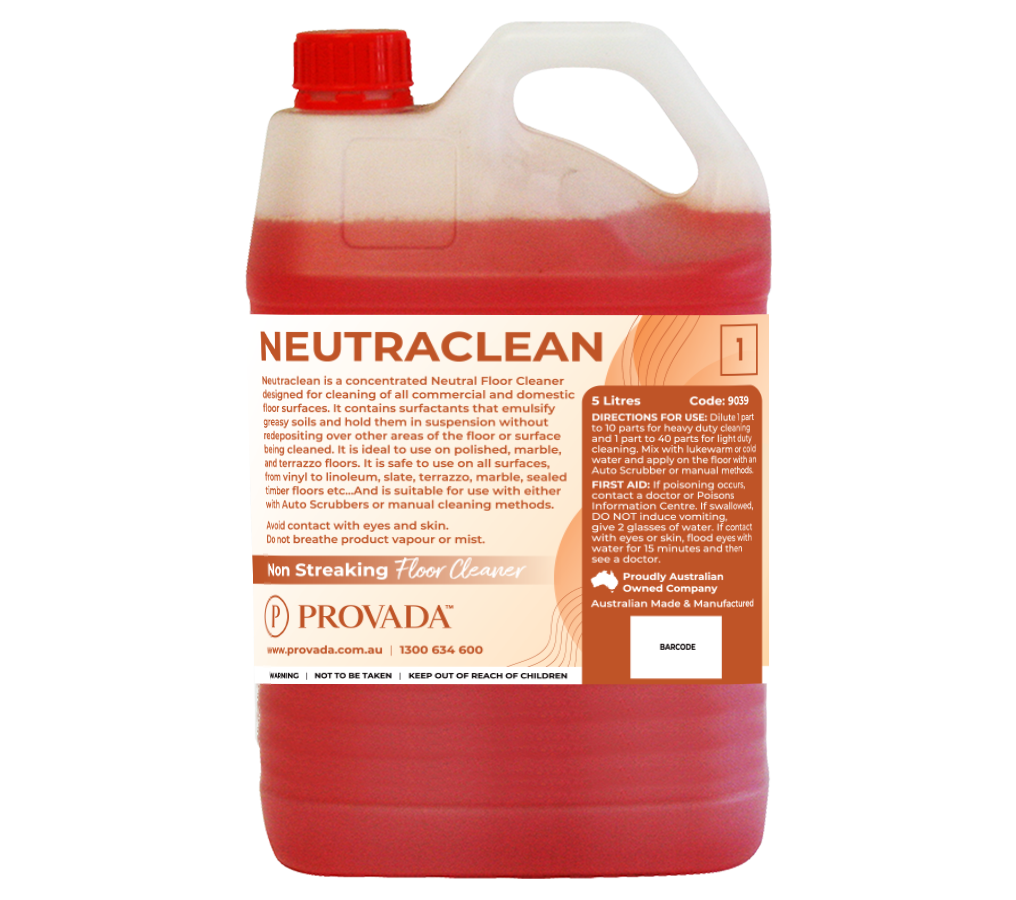 PROVADA Neutraclean Floor Cleaner 5L,20L