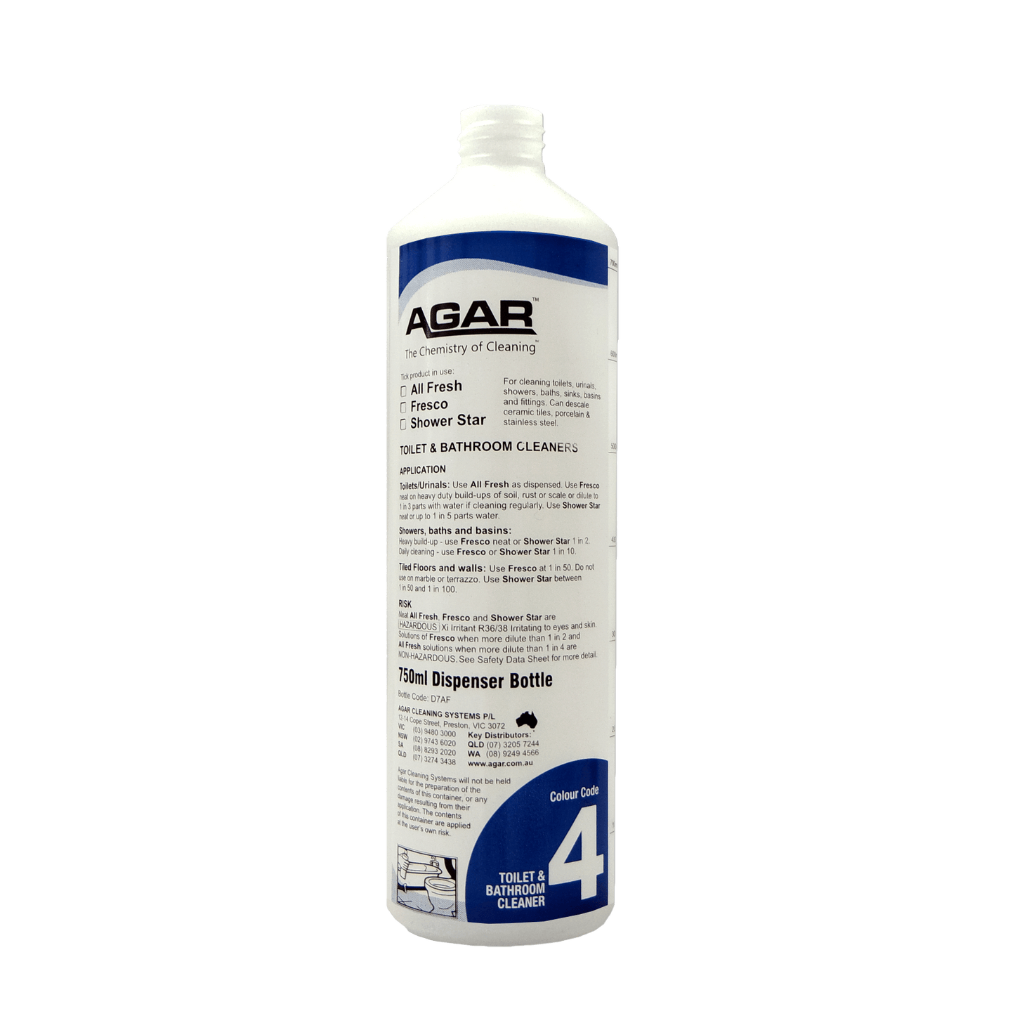 AGAR Sequal Toilet Cleaner 5L