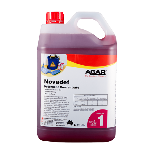 AGAR Novadet Detergent Concentrate 5L