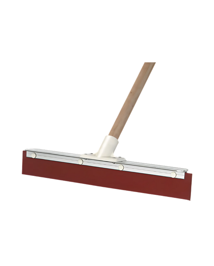 Oates 450mm Aluminium Back Squeegee - Red Rubber