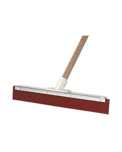 Oates 450mm Aluminium Back Squeegee - Red Rubber