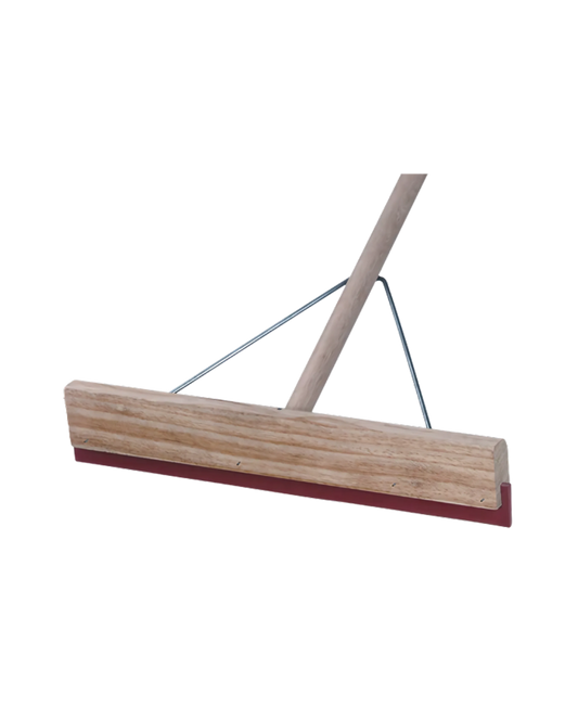 Oates 450mm Wooden Back Squeegee - Handled