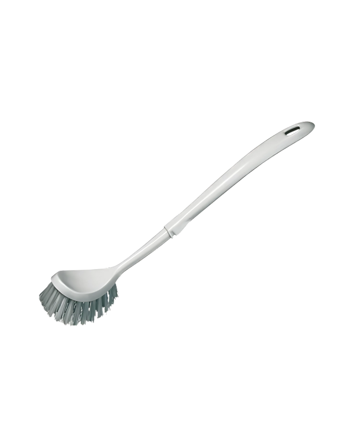 Oates White Toilet Brush