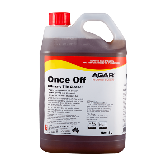 AGAR Once Off 5L