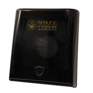Spruce Hygiene Black Ultraslim Hand Towel Dispenser