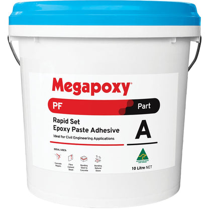 Megapoxy PF White-Rapid Set Epoxy Paste Adhesive KIT (3 Minutes)