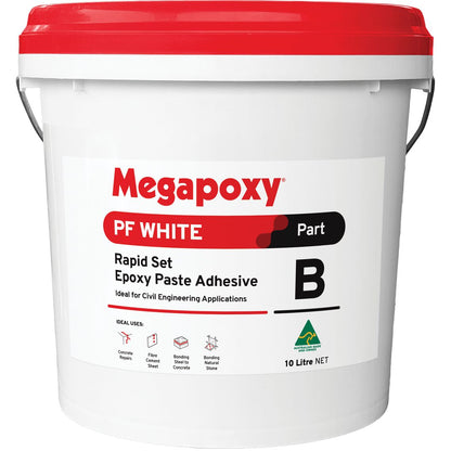 Megapoxy PF White-Rapid Set Epoxy Paste Adhesive KIT (3 Minutes)