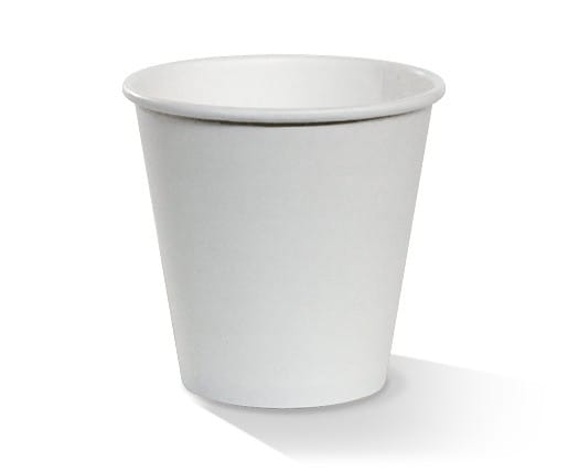 8 oz PE Coated SW Cup/Plain White 90mm 1000pc/ctn