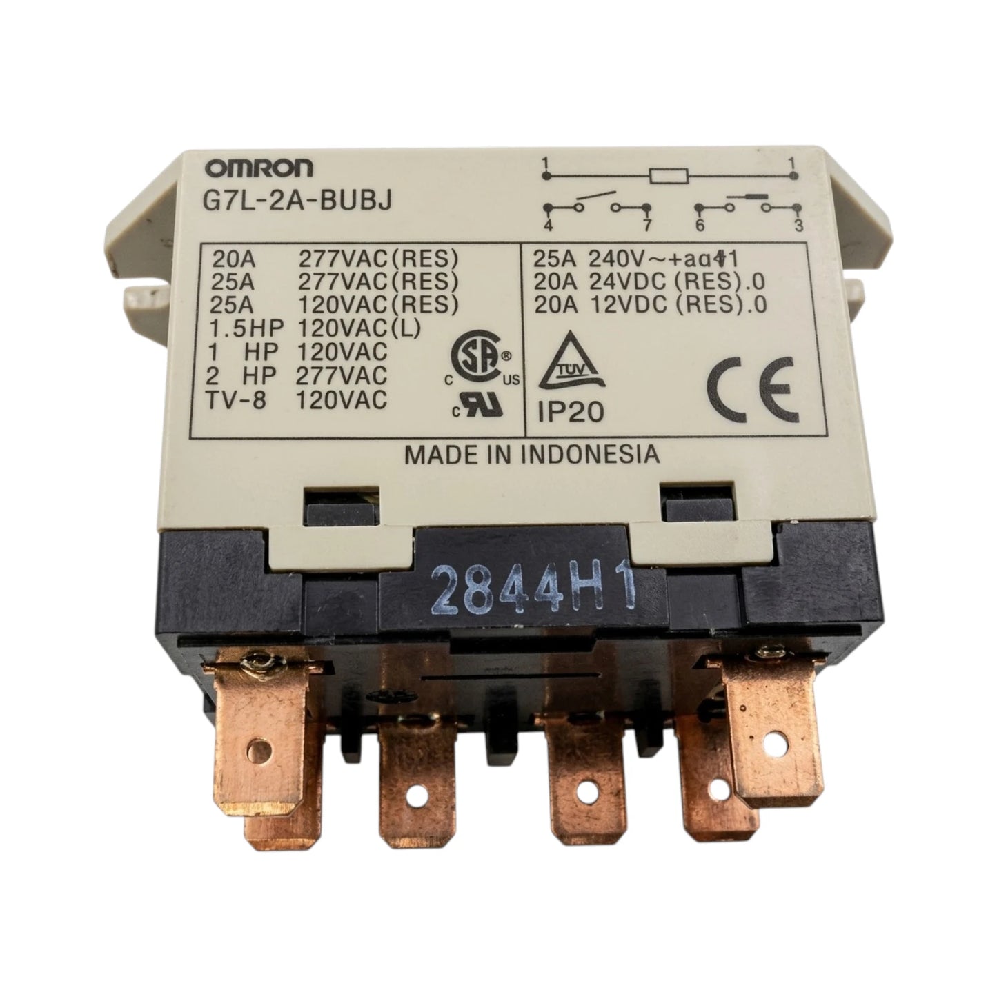 POLIVAC PREDATOR MK2 CARPET EXTRACTOR RELAY OMRON 240V-GENUINE
