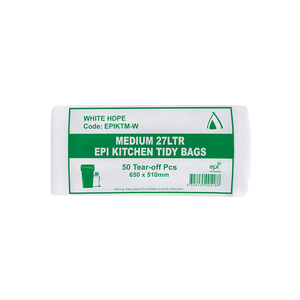 Tailored Packaging LARGE 36 LTR EPI WHITE BIN LINER ROLL
