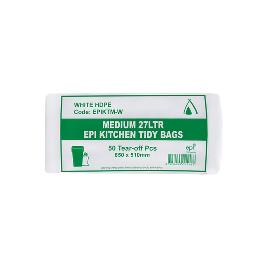 Tailored Packaging LARGE 36 LTR EPI WHITE BIN LINER ROLL