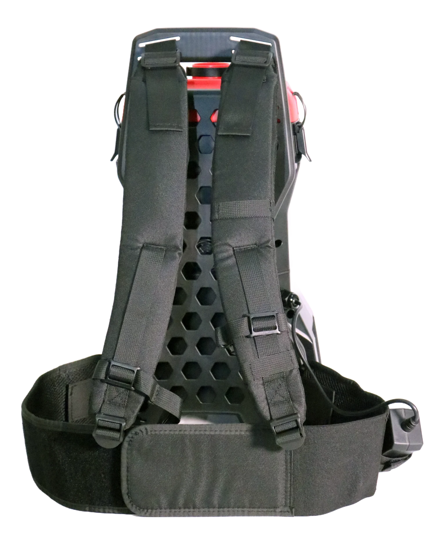Commercial cleaner using Cleanstar PROSTAR 36V cordless backpack vacuum