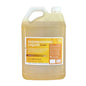 A 12-liter plastic jug of Provada Dishwashing Liquid in Lemon scent, filled with a pale yellow liquid, featuring a white handle and cap with a yellow and white label.