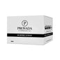 A white cardboard box for Provada Commercial 80 metres 16 rolls of fabric, featuring black text and a black horizontal stripe on the front, set against a plain white background.